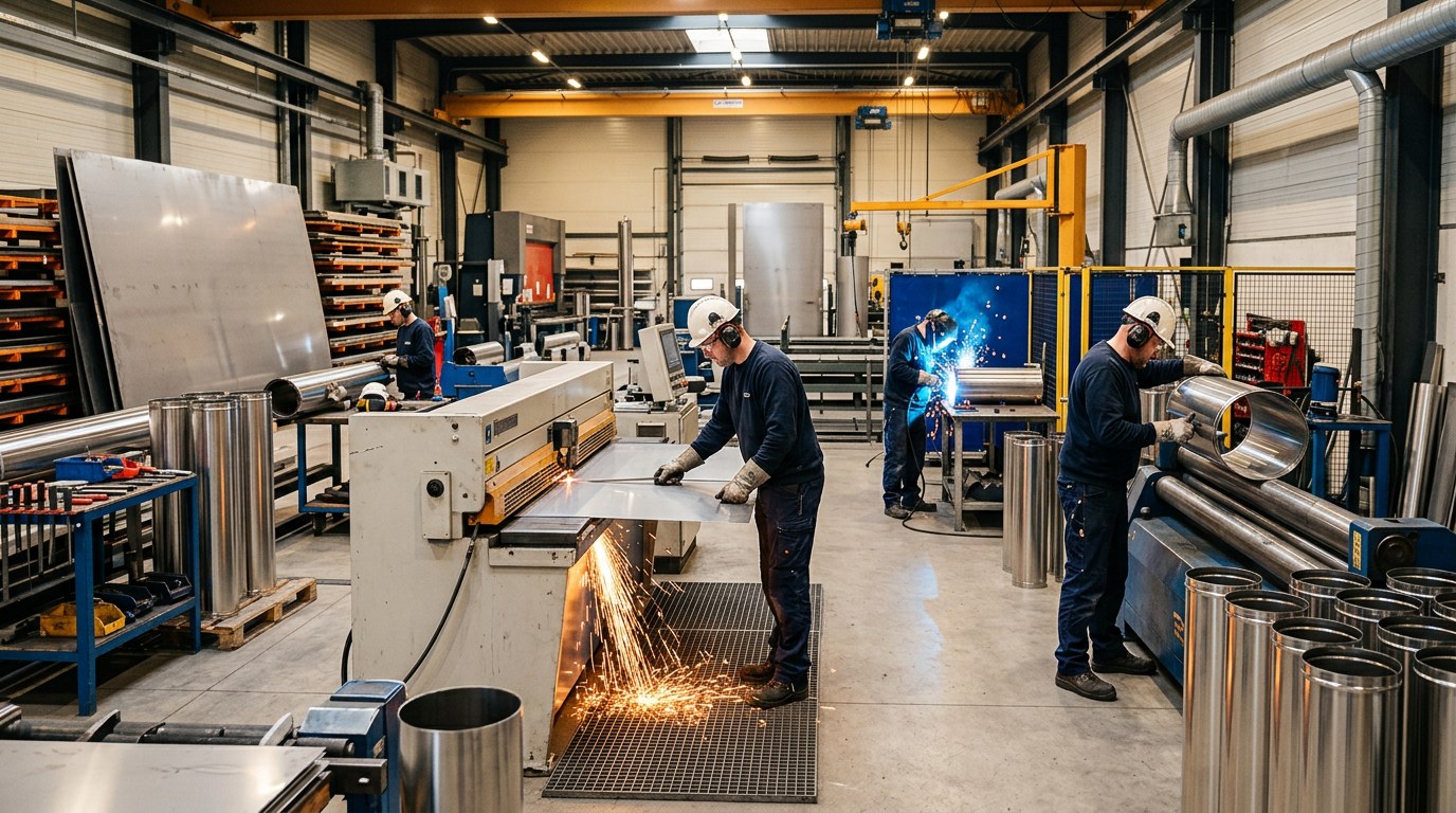 Pari Metal fabrika üretimi
